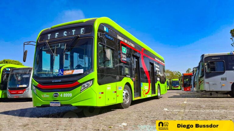 Express Transportes Urbanos inicia testes com ônibus 100% elétrico com chassi BYD