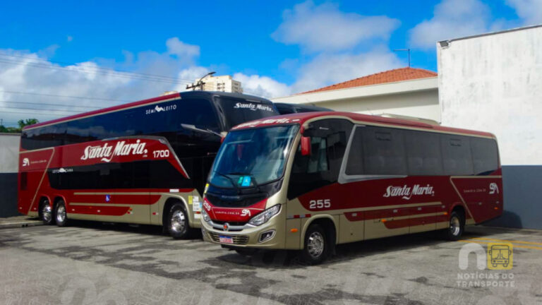 Frota jovem, manutenção rigorosa e novos caminhos: os bastidores da Santa Maria