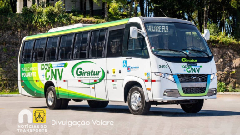 Volare entrega primeiro modelo a biometano/GNV para o setor de fretamento