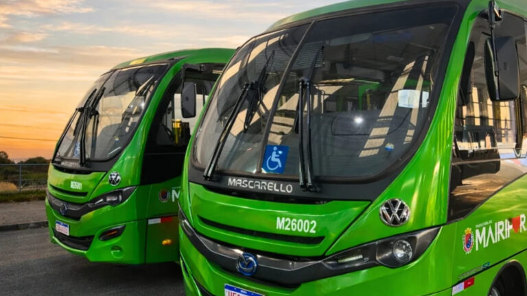 Mairiporã recebe dois novos micro-ônibus