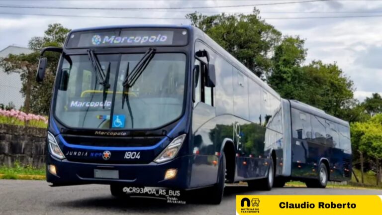 Jundiá NET adquire mais um ônibus articulado zero quilômetro