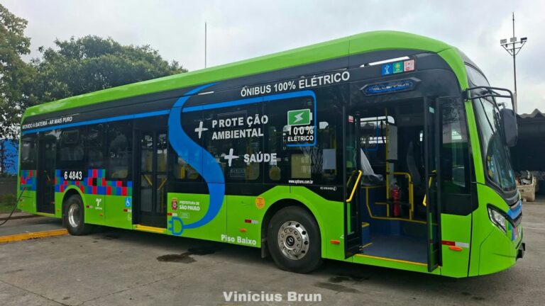 MobiBrasil recebe cinco ônibus elétricos para substituir micro-ônibus em duas linhas de São Paulo