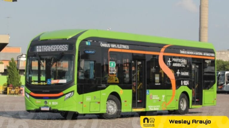 Transppass recebe primeiro ônibus elétrico com chassi e-Volksbus 22L da Volkswagen