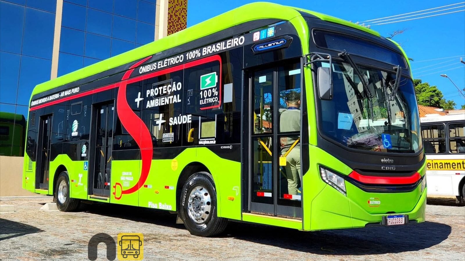 Allibus Transportes inicia testes com ônibus elétrico em parceria com a Eletra