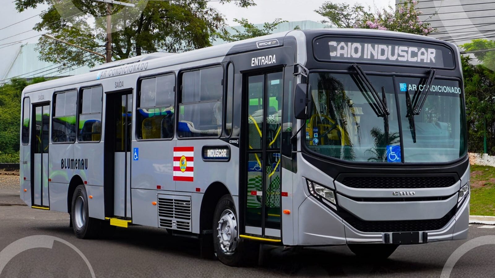 Blumob renova frota de Blumenau (SC) com mais 53 ônibus fabricados pela Caio Induscar