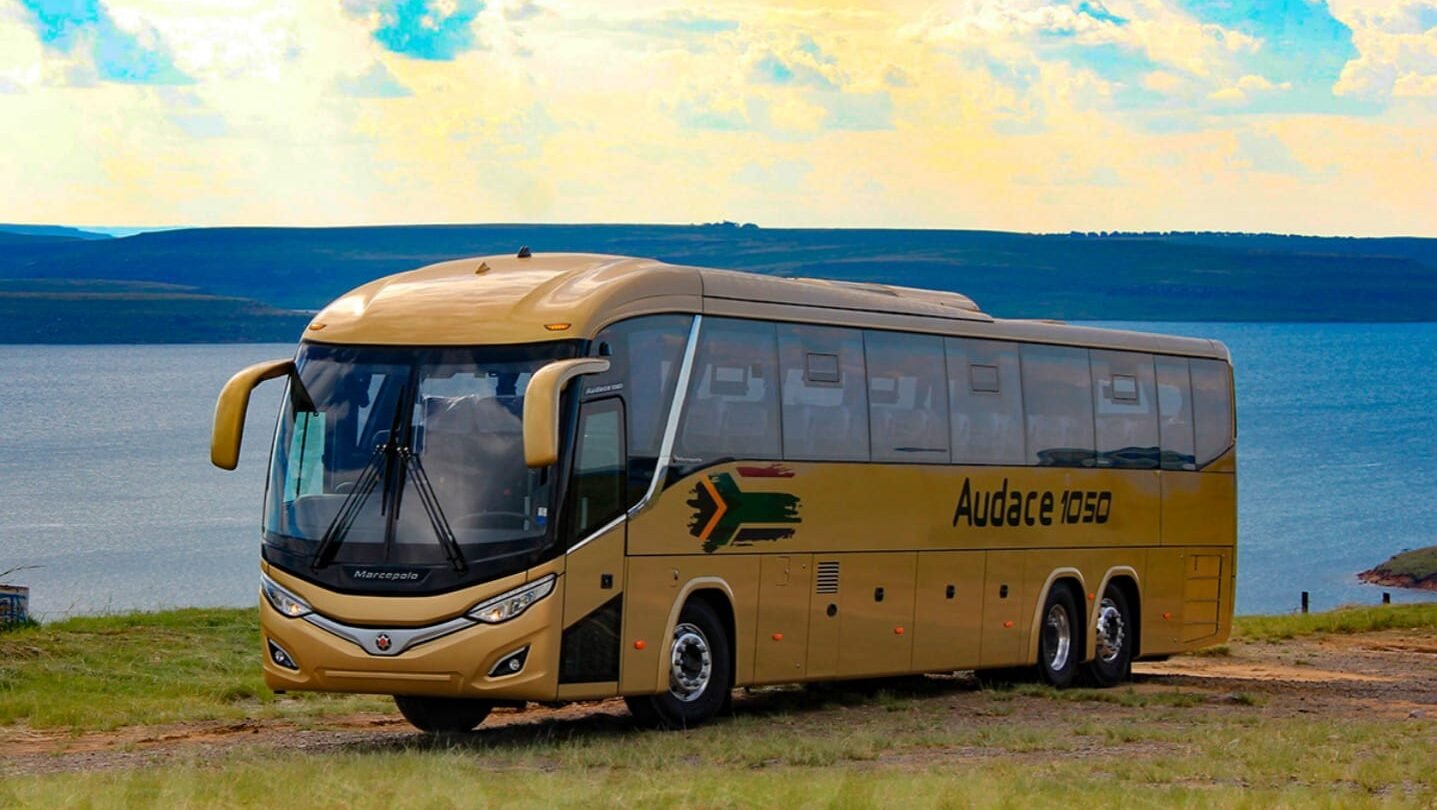 Marcopolo lança novo ônibus Audace 1050 no mercado africano