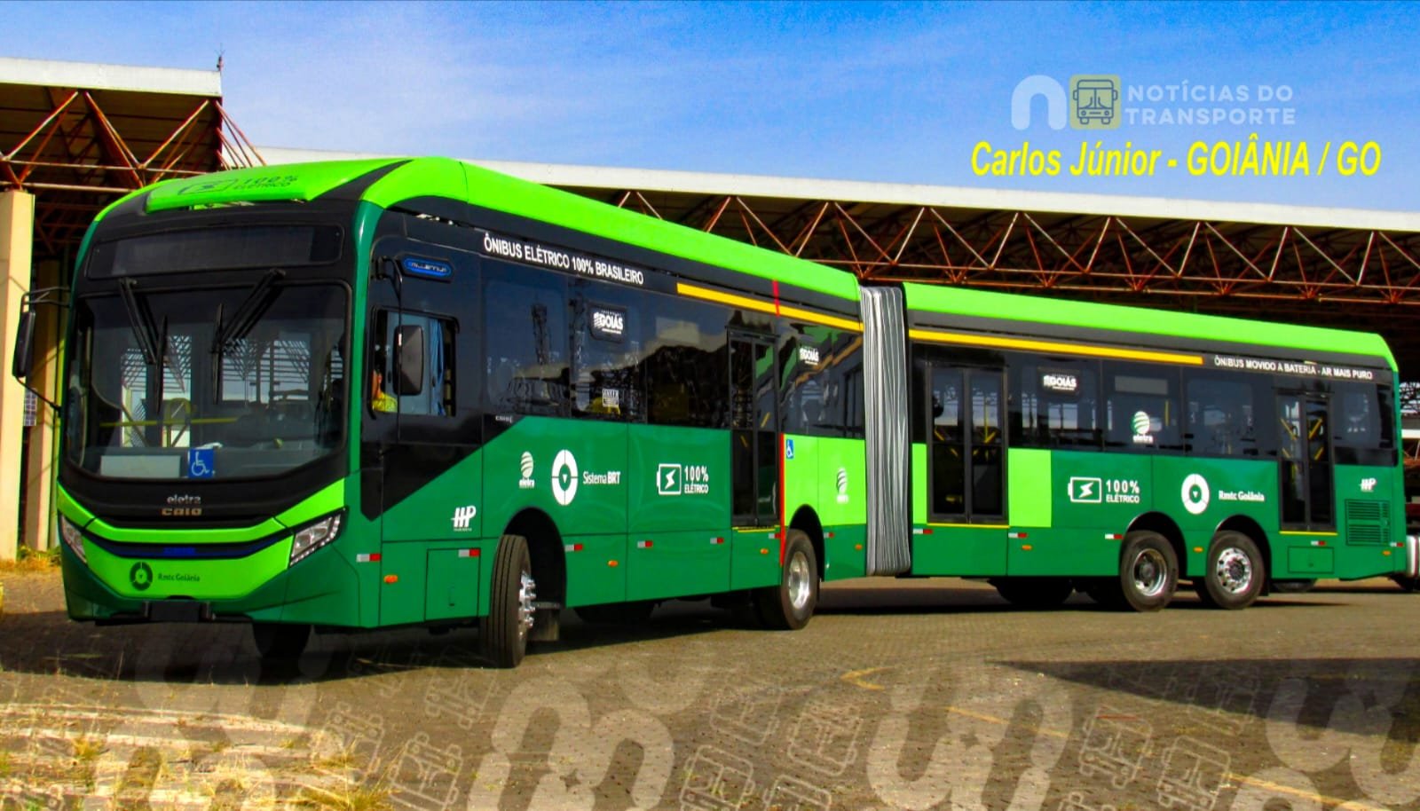 Eletra entrega a Goiânia seu primeiro superarticulado elétrico de alta capacidade