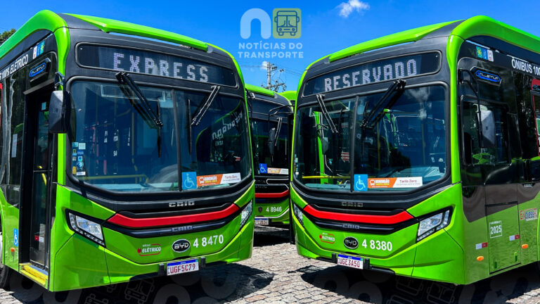 Zona Leste de BYD: Express Transportes Urbanos começa a receber lote zero km