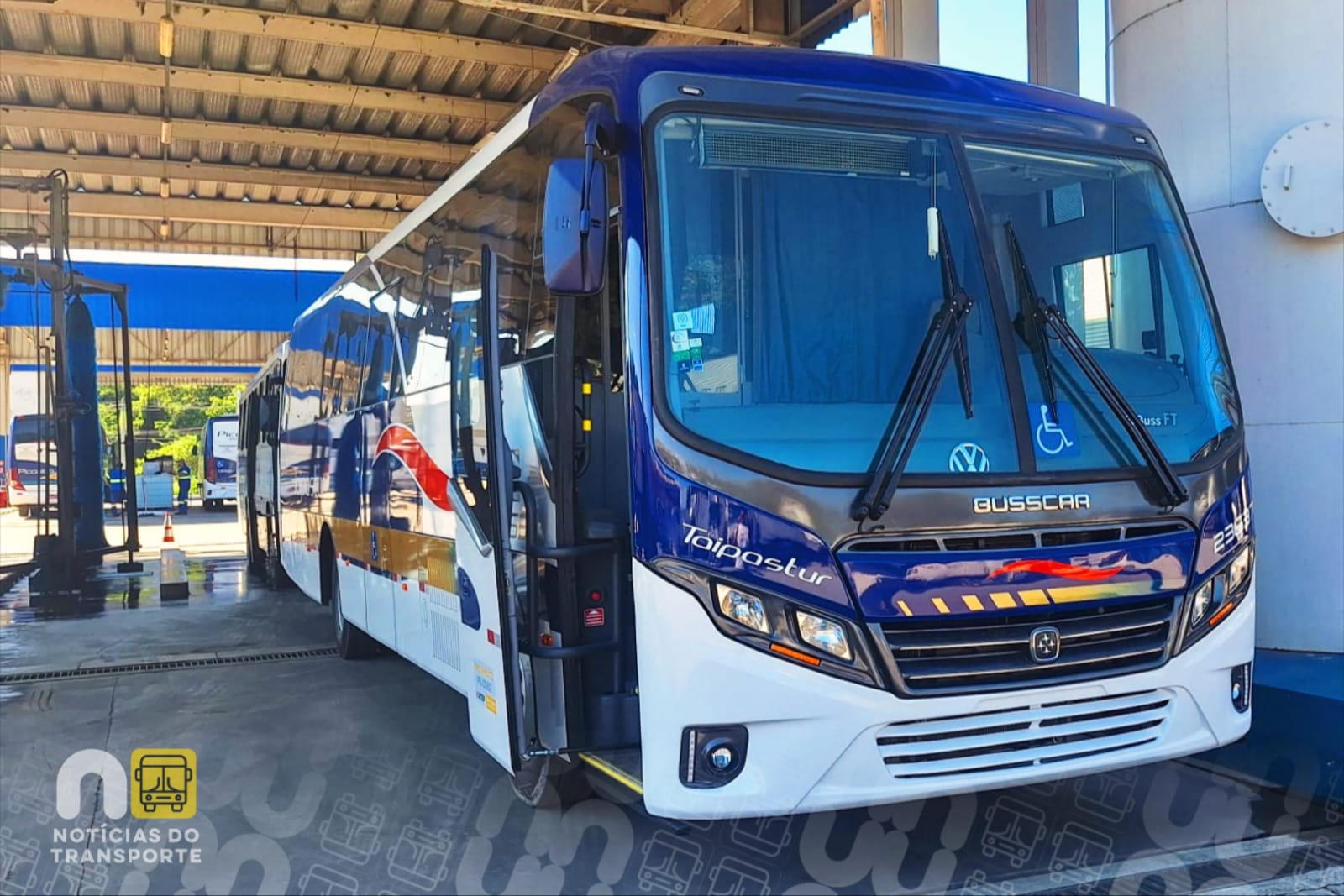 Taipastur recebe novos ônibus Busscar e projeta ampliação da frota